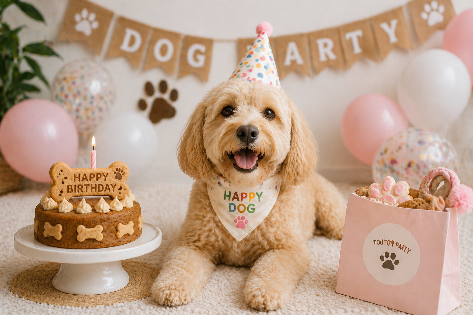 Organiser une fête pour son chien : bien-être et complicité